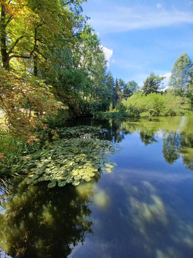 Вилла Waldblick Cavertitz Экстерьер фото